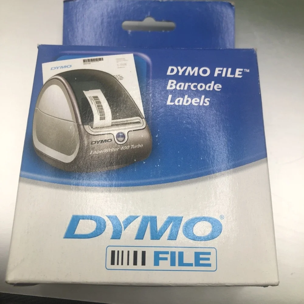 Dymo Labels: Barcode Labels 1738595 Address Labels 30252 Folder Labels 30327